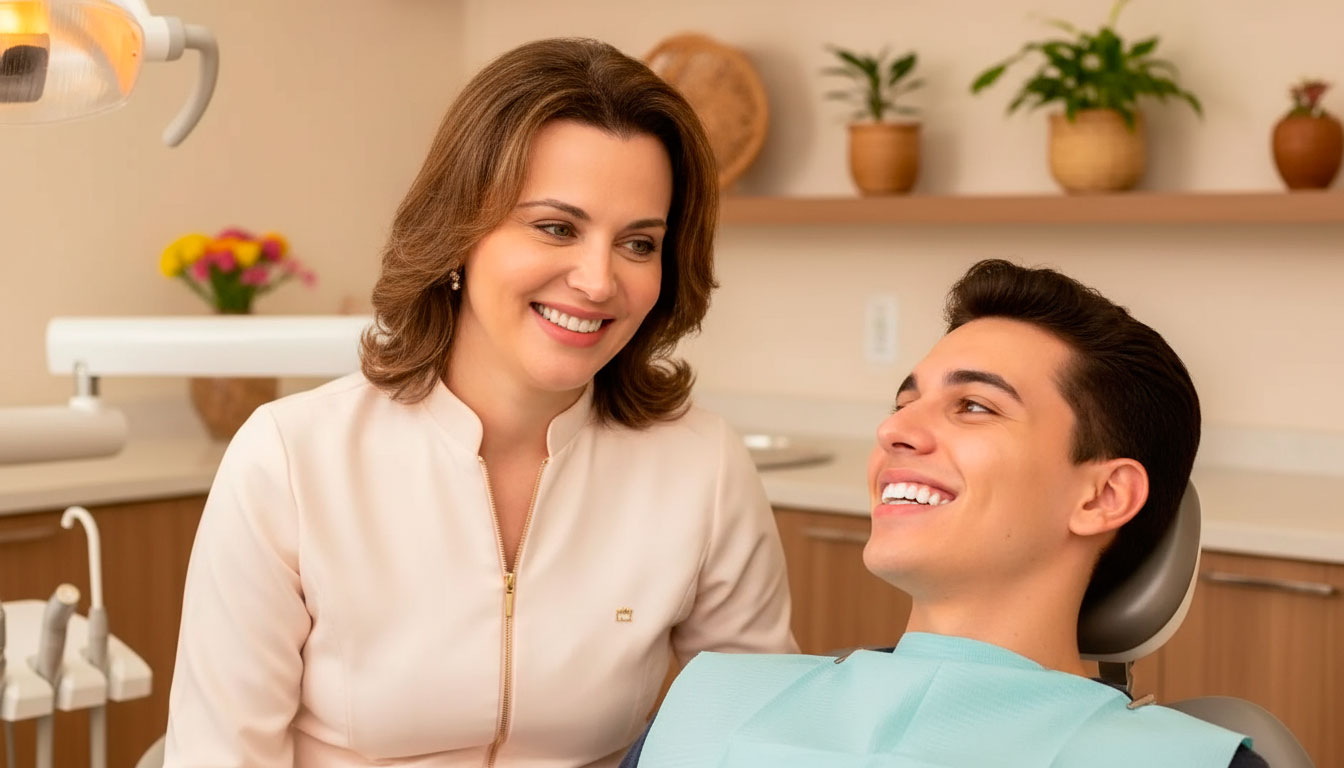Lente de Contato Dental Dói para Colocar?