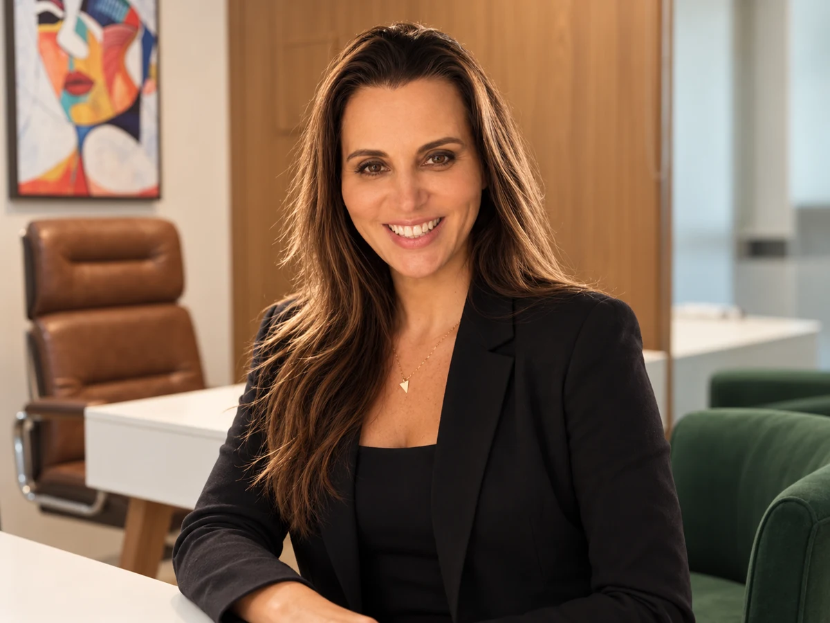 Composição com a Dra. Lara Lavin no consultório do Itaim Bibi