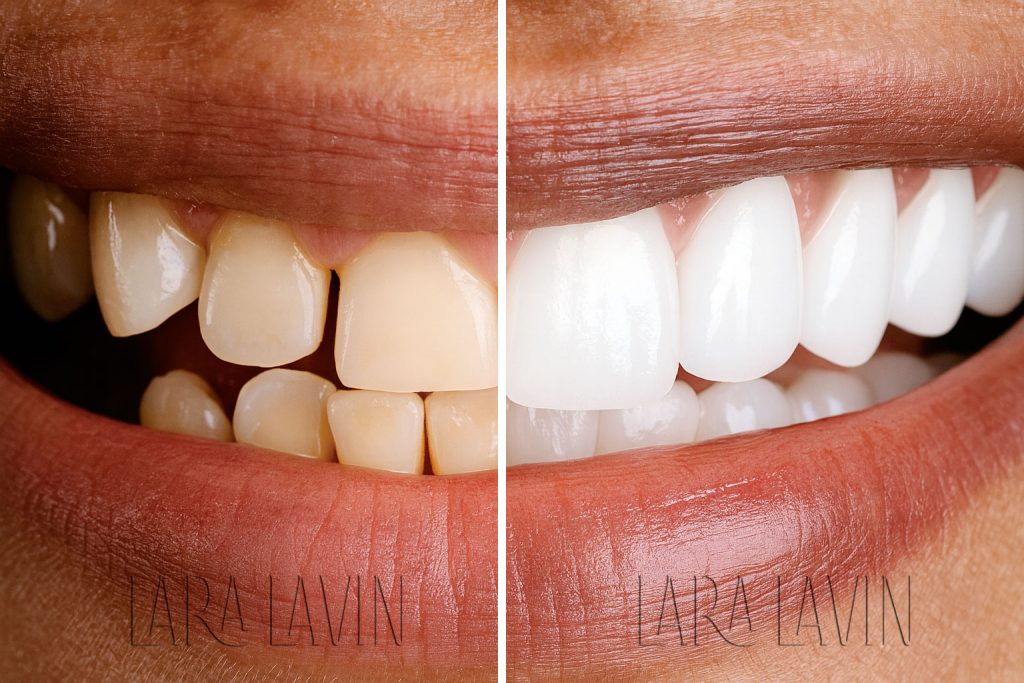 Facetas de Porcelana Antes e Depois